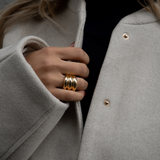 Mae Triple Layer Ring