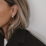 Double Layer Oorbellen