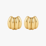 Retro Raven Oorbellen