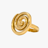 Christy Spiral Gold Ring