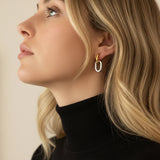 Pippa Double Hoops Oorbellen